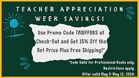 Teacher Appreciation Week 2024 - Discount Code